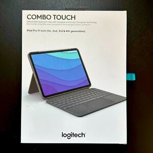 Logitech COMBO TOUCH for iPad Pro 11 inch (1st, 2nd, 3rd & 4th gen)
